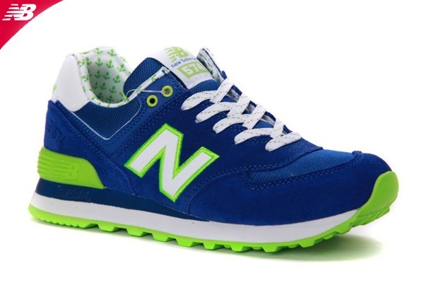 new balance bleu et vert